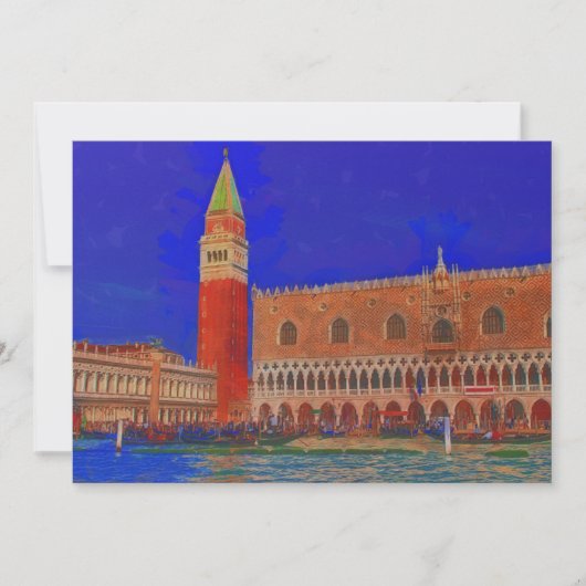 St Mark's Square Piazzetta painting (Front)