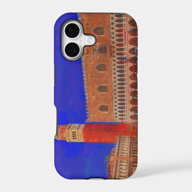 St Mark's Square Piazzetta painting Iphone Case (Back)