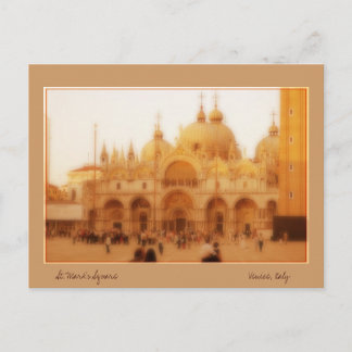St. Mark's Square, Venice, Italy Postcard