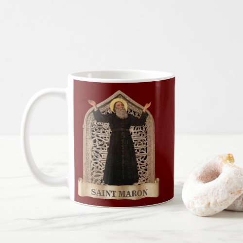 St Maron Patron of the Maronite Catholic Church  Coffee Mug