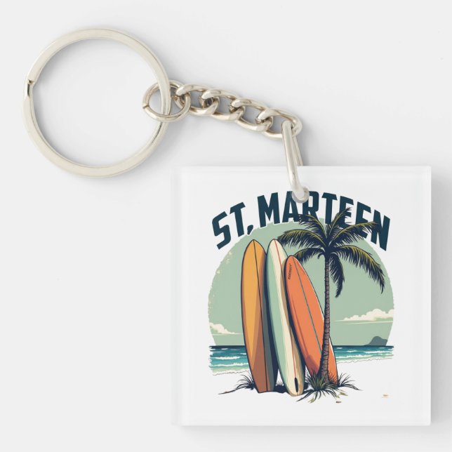 ST MARTEEN KEYCHAIN (Front)