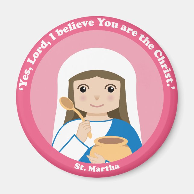 St. Martha Magnet (Front)