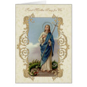 St. Martha Novena Prayer (Front)