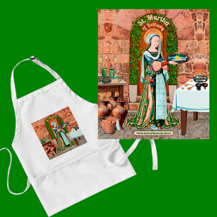 St. Martha of Bethany in Her Kitchen Adult Apron
