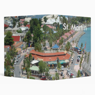 St. Martin 3 Ring Binder by Khoncepts