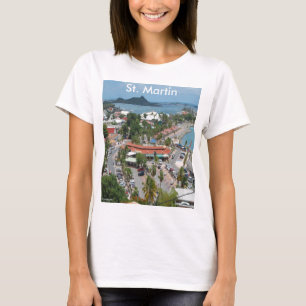 St. Martin and Marigot Bay Photo T-Shirt