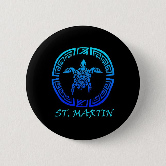 St. Martin  Button (Front)