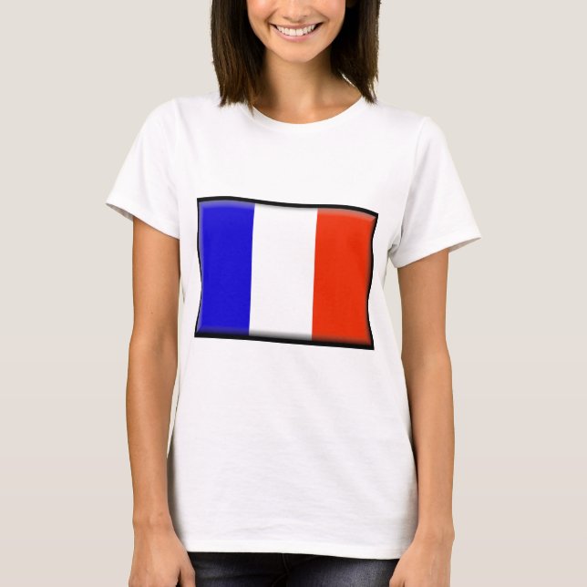 St. Martin Flag T-Shirt (Front)