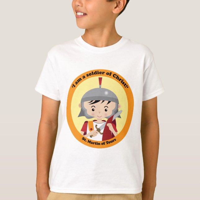 St. Martin of Tours T-Shirt (Front)