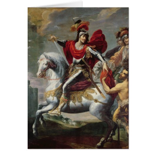 St. Martin sharing his cloak with the beggar (Front)