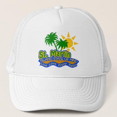 St Martin State of Mind hat _ choose color