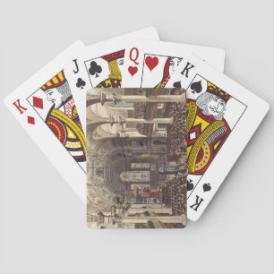 St Martins in the Fields, from 'Ackermann's Microc Poker Cards