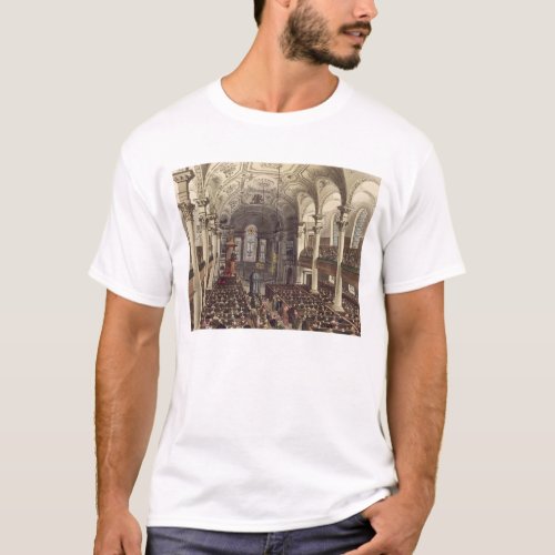 St Martins in the Fields from Ackermanns Microc T_Shirt