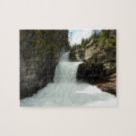 St. Mary Falls at Glacier National Park Jigsaw Puzzle