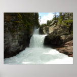 St. Mary Falls at Glacier National Park Poster