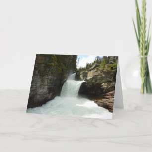 St. Mary Falls I at Glacier National Park Card