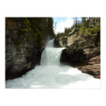St. Mary Falls I at Glacier National Park Poster