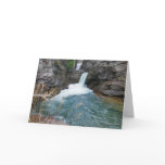 St. Mary Falls II at Glacier National Park Card