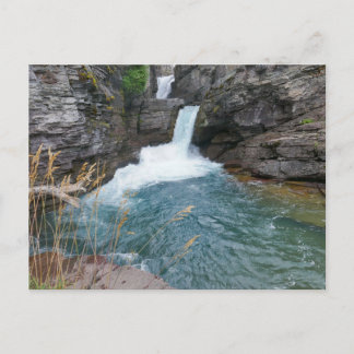 St. Mary Falls II at Glacier National Park Postcard