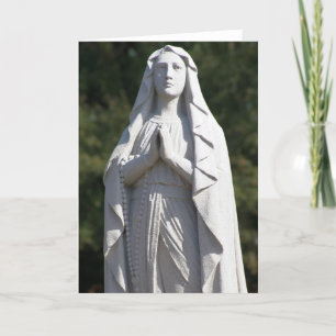 St. Mary in Prayer Card