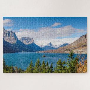 St Mary Lake Glacier National Park Jigsaw Puzzle