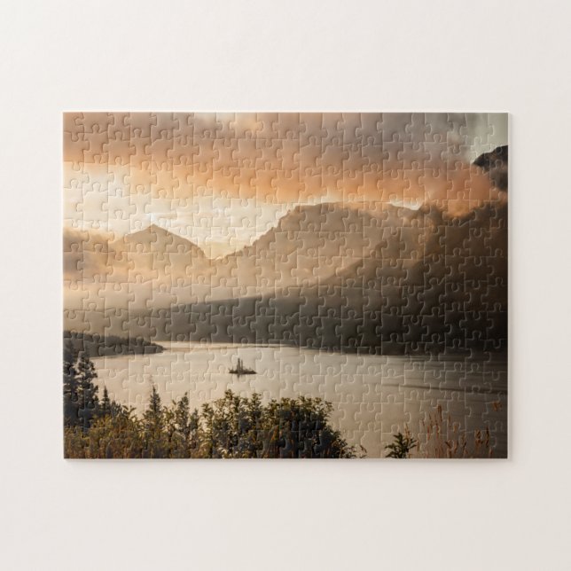 St. Mary Lake | Glacier National Park, Montana Jigsaw Puzzle (Horizontal)