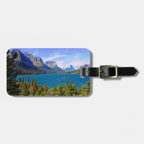 St Mary Lake  Glacier National Park  Montana Luggage Tag