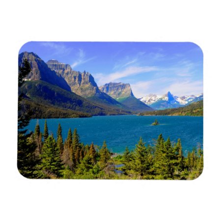 St. Mary Lake,  Glacier National Park,  Montana Magnet
