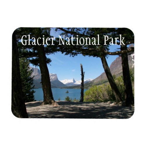 St Mary Lake Glacier National Park Montana Magnet