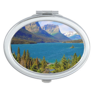 St. Mary Lake,  Glacier National Park,  Montana Mirror For Makeup