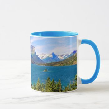 St. Mary Lake   Glacier National Park   Montana Mug by usmountains at Zazzle