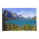 St. Mary Lake,  Glacier National Park,  Montana Placemat at Zazzle