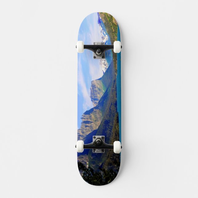 St. Mary Lake,  Glacier National Park,  Montana Skateboard Deck (Front)