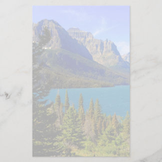 St. Mary Lake, Glacier National Park, Montana Stationery