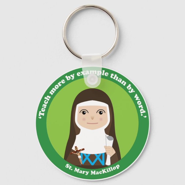 St. Mary MacKillop Keychain (Front)