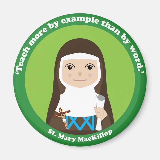 St. Mary MacKillop Magnet (Front)