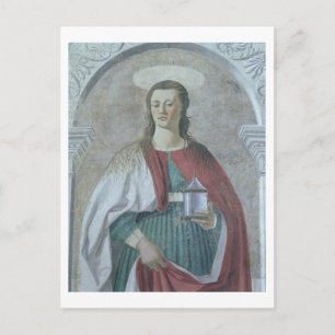 St. Mary Magdalene, 1466 (fresco) (detail) (see 62 Postcard