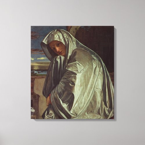 St Mary Magdalene Approaching the Sepulchre Canvas Print