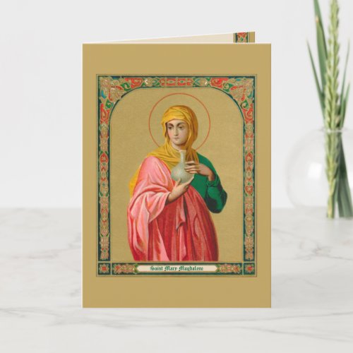 St Mary Magdalene as a Myrrhbearer ORX 01 Card