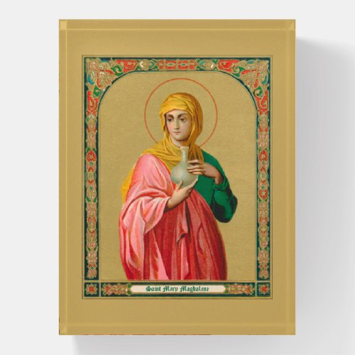 St Mary Magdalene as a Myrrhbearer ORX 01 Paper Paperweight