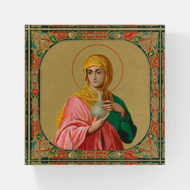 St. Mary Magdalene as a Myrrhbearer (ORX 01) Paperweight (Front)