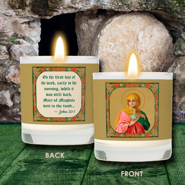St. Mary Magdalene as Myrrhbearer (ORX 01; Quote)  Scented Candle (Creator Uploaded)