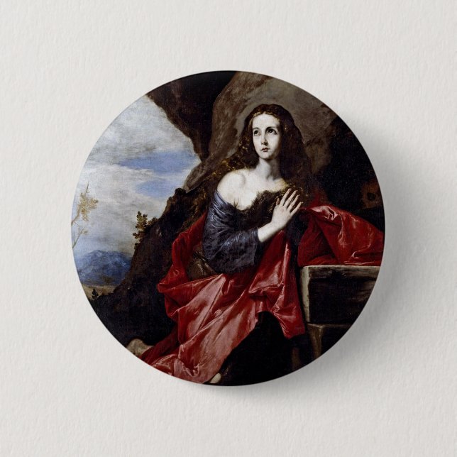 St. Mary Magdalene Button (Front)