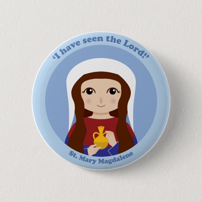 St. Mary Magdalene Button (Front)