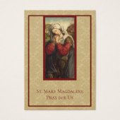 St. Mary Magdalene Catholic Holy Cards (Front)