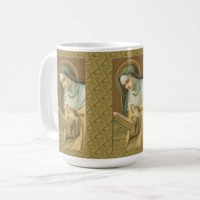 St. Mary Magdalene de Pazzi (JM 45) Coffee Mug (Front Left)