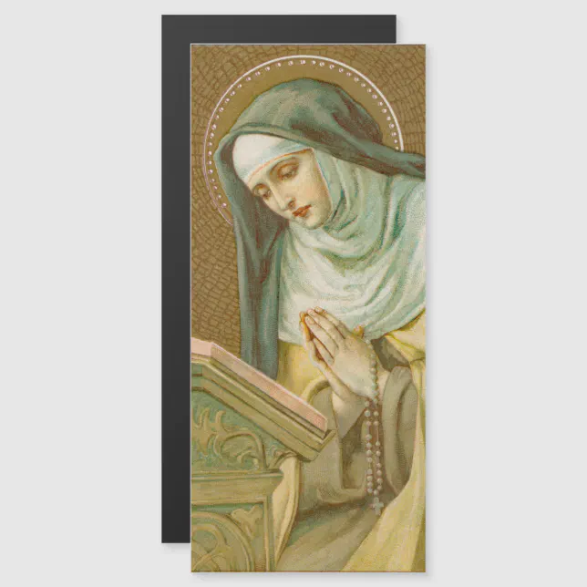 St. Mary Magdalene de Pazzi (JM 45) Magnetic Card | Zazzle