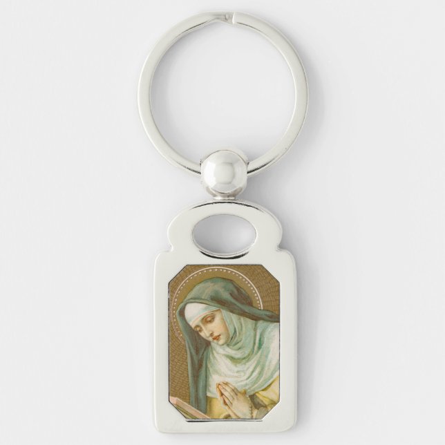 St. Mary Magdalene de Pazzi (JM 45) Rectang Metal Keychain (Front)