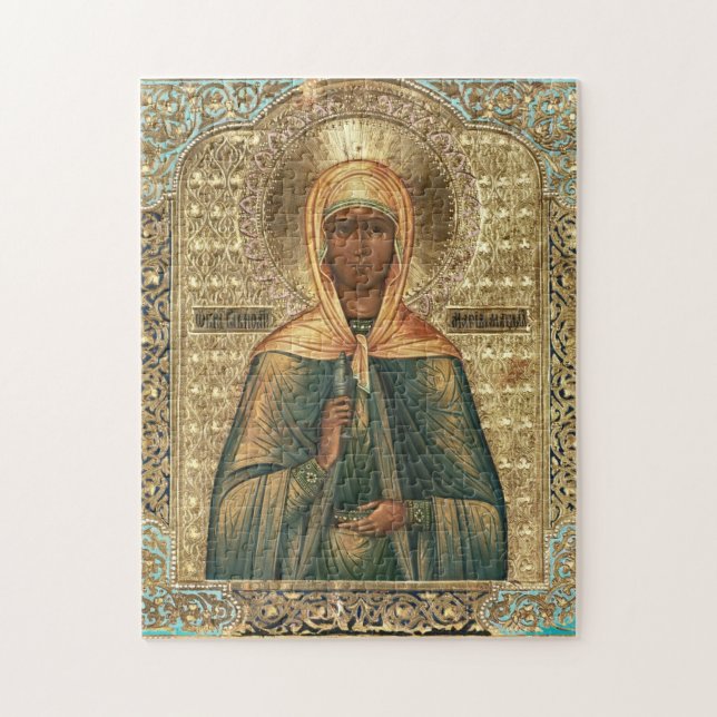 St. Mary Magdalene, Equal-to-the-Apostles Icon Jigsaw Puzzle (Vertical)