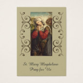 St. Mary Magdalene Feast Day July 22 (Front)